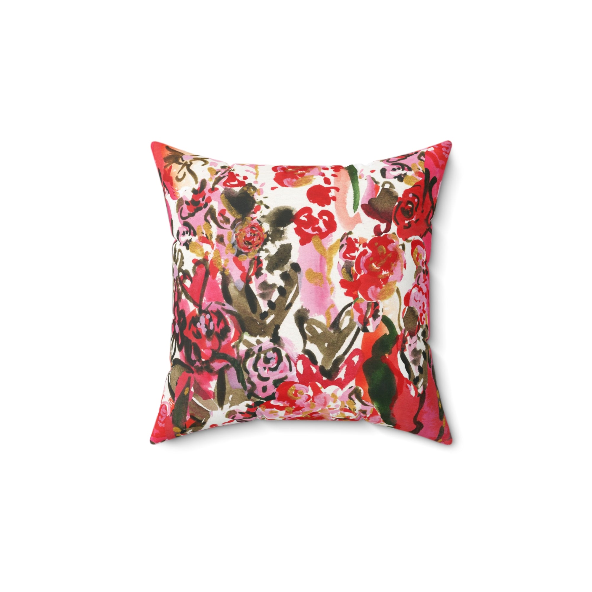Valentine Home Decor | Valentine Pillow Decor | Abstract Red Valentine Pillow