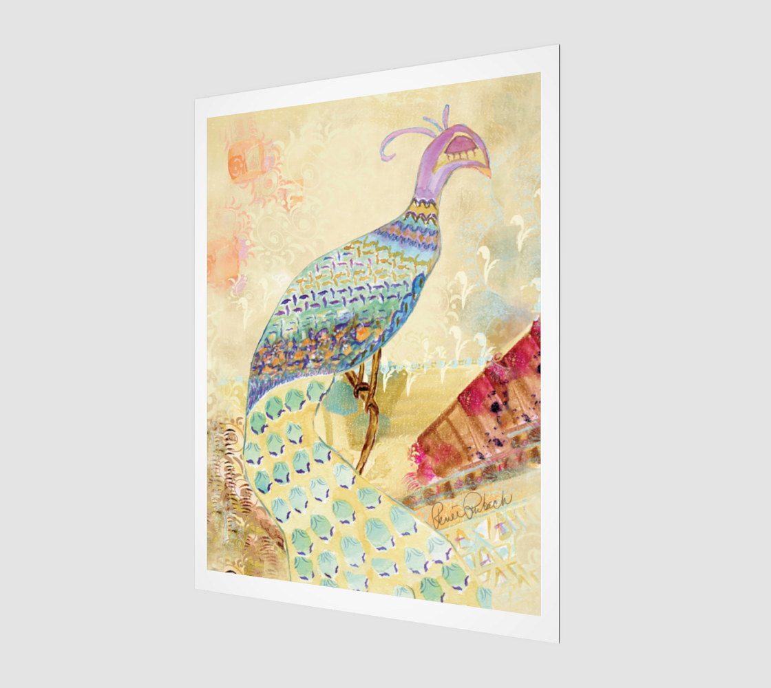 Peacock Fine Art Print, Available in Several Sizes