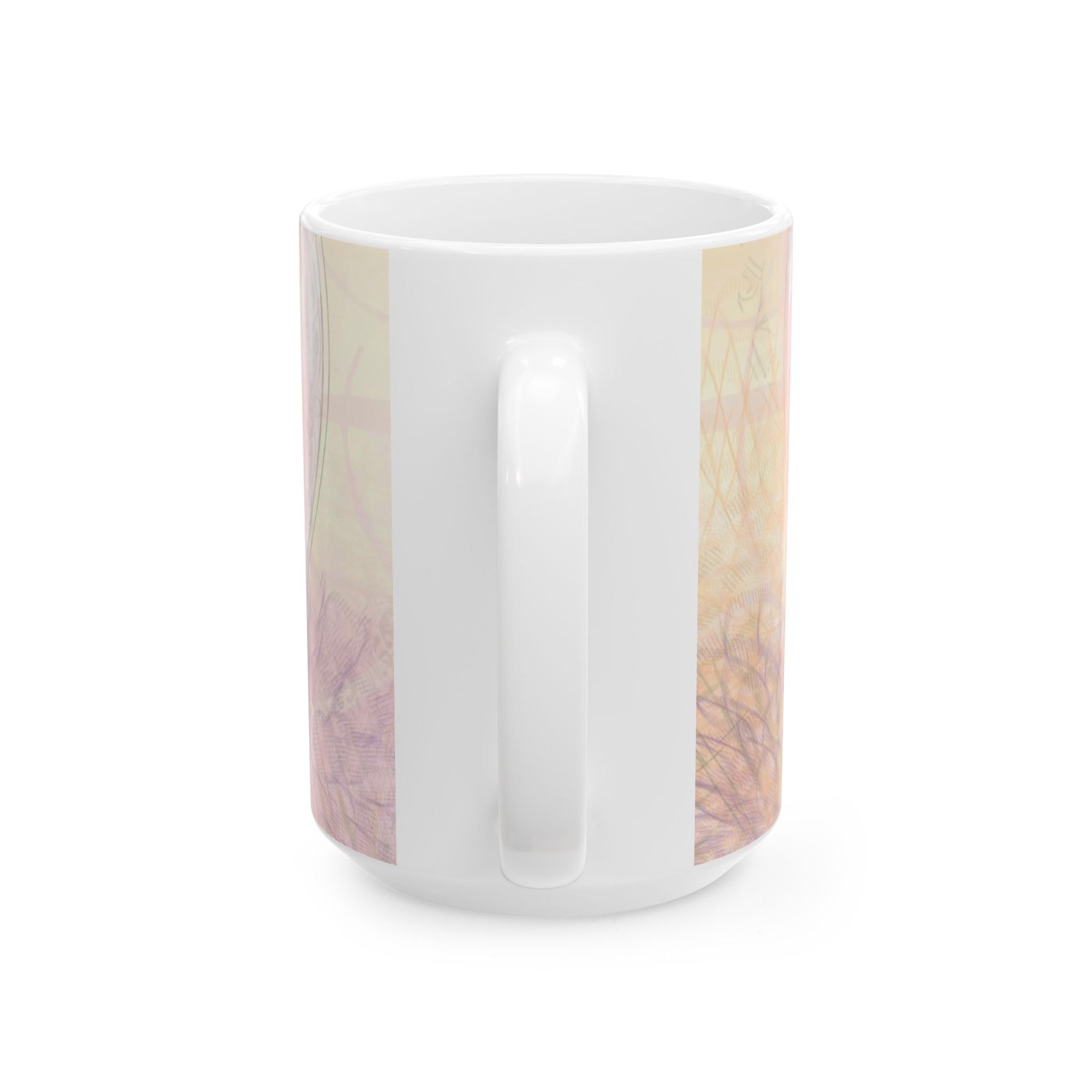 Pink Ceramic Mug, | 11 Ounce Mug | Morning Mood Mug | Mugs for Gifts | Mugs for Work 15 Ounce Mug