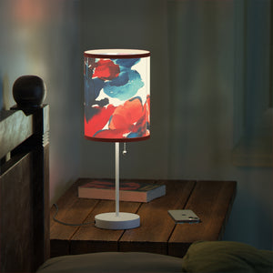 Patriotic Lamp | Red White Blue Desk Lamp | Lamp for Decor Accent