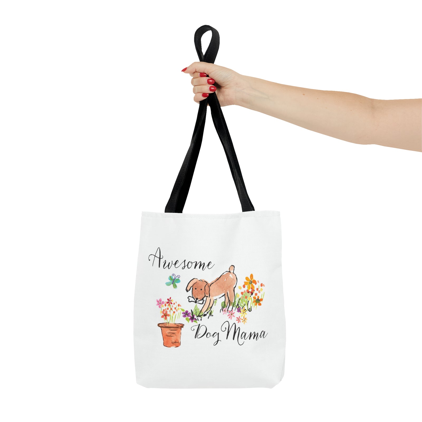 Awesome Dog Mama Tote Bag