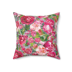Victorian Roses Pillow | Valentine Home Decor | Pillow Victorian Roses