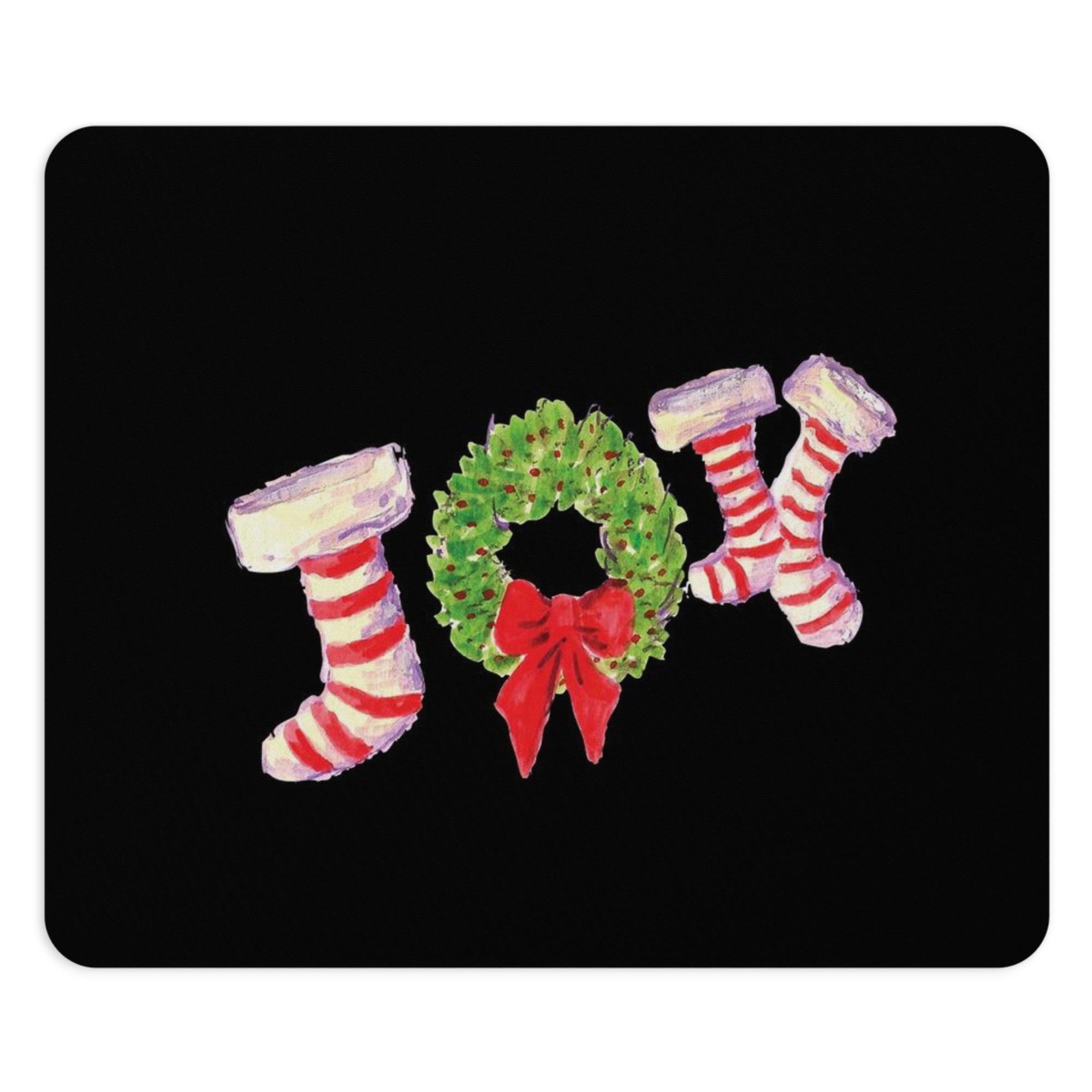 Christmas Office Mouse Pad | Mouse Pad for Work | Tech Holiday Gift | Computer Christmas Present