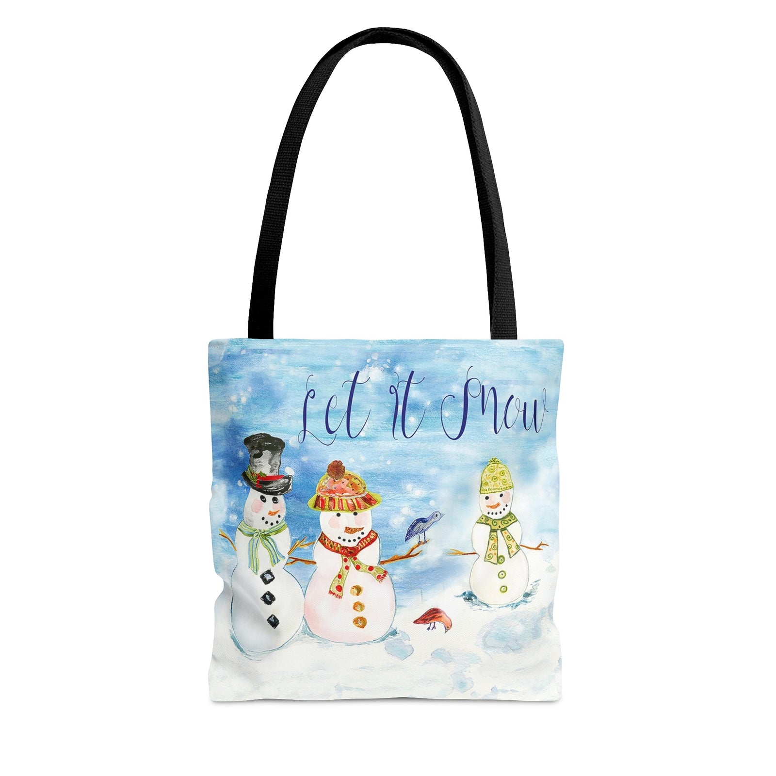 Tote Bag - Snowman Family