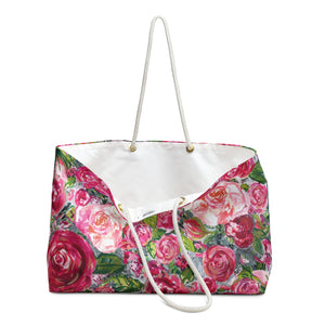 Travel Weekender Bag | Pickle Ball Tote | Book Bag | Floral Beach Bag | Tennis Bag