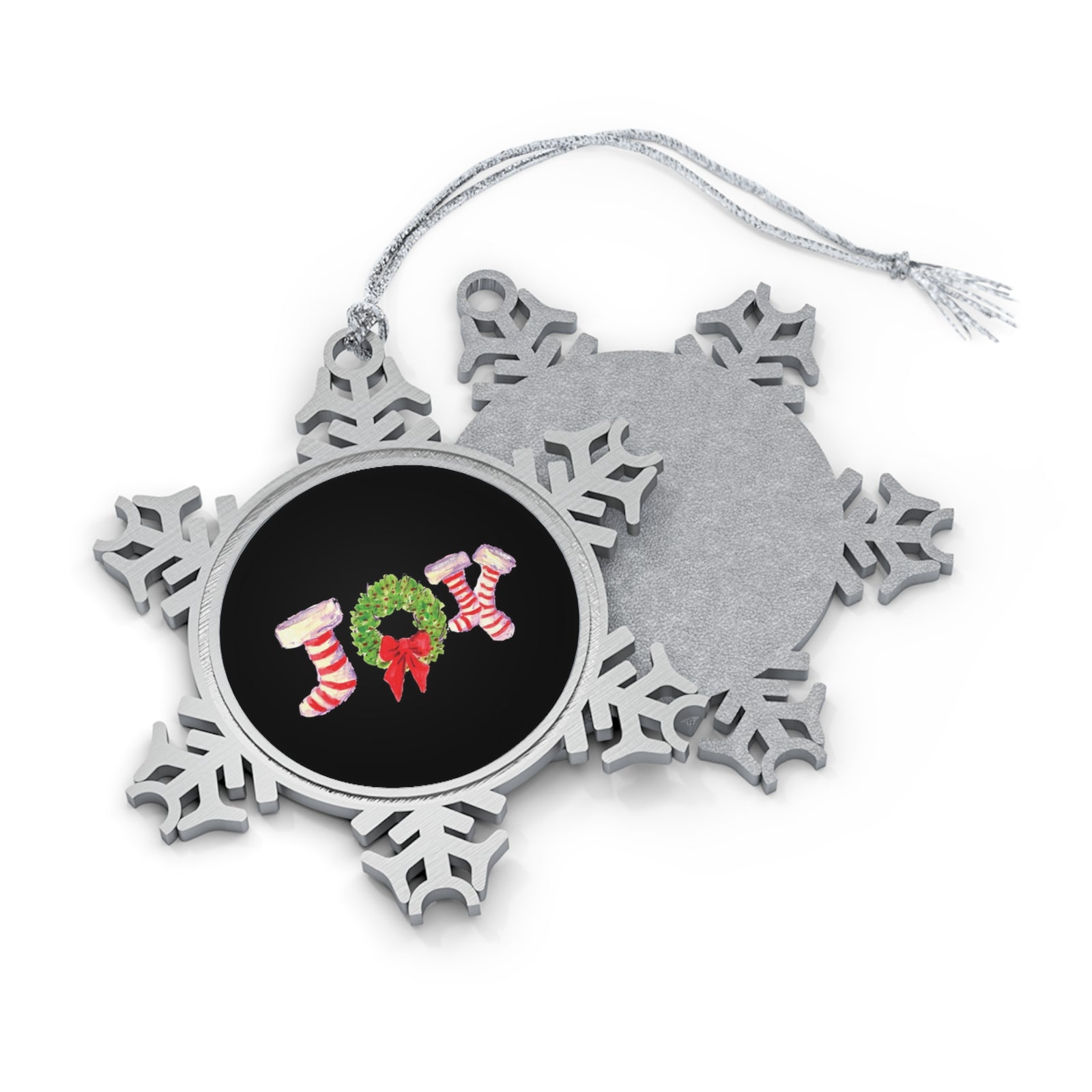 Pewter Snowflake Ornament