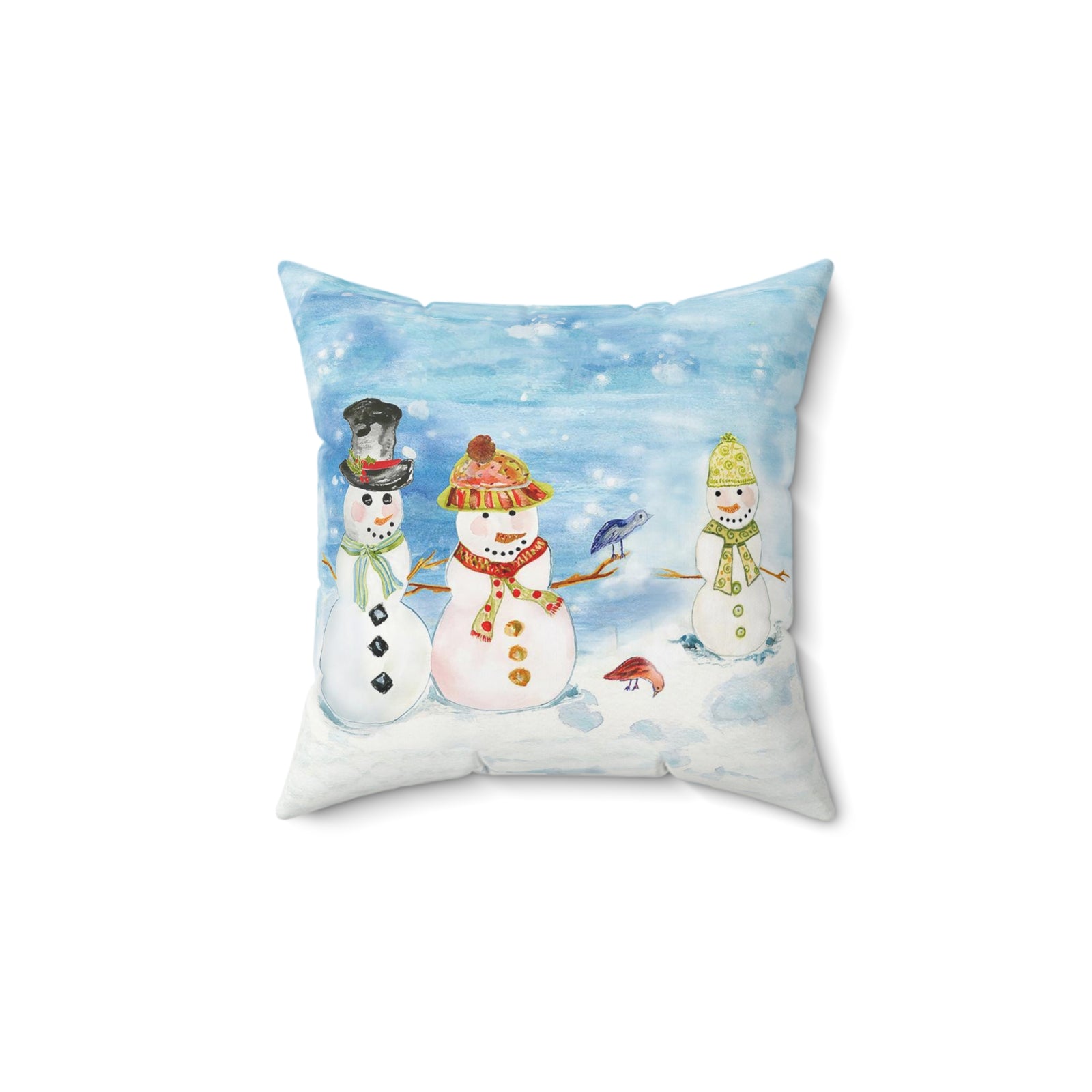 Spun Polyester Square Pillow