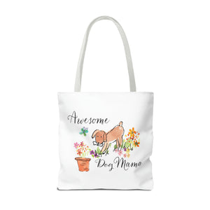 Awesome Dog Mama Tote Bag