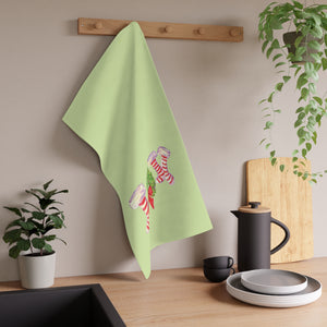 Festive Joy Tea Towels - Holiday Kitchen Decor, Christmas Gift Idea, Merry Kitchen Towel, Party Supplies, Home & Living Decor