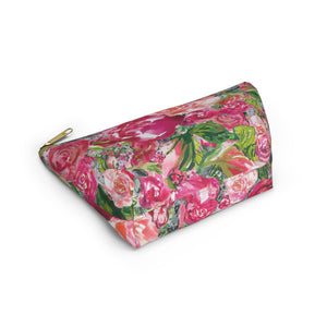 Victorian Roses Accessory Pouch w T-bottom