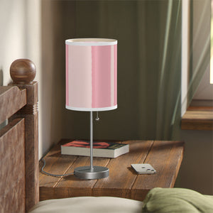 Pink Lamp on a Stand | Lamp for Home Decor | Office Lamp | Desk Lamp