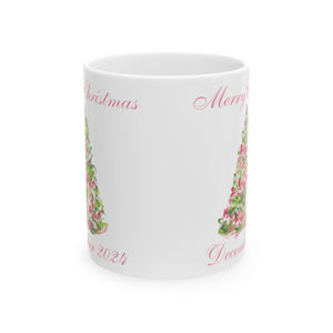 Merry Christmas Ceramic Mug, (11oz, 15oz)