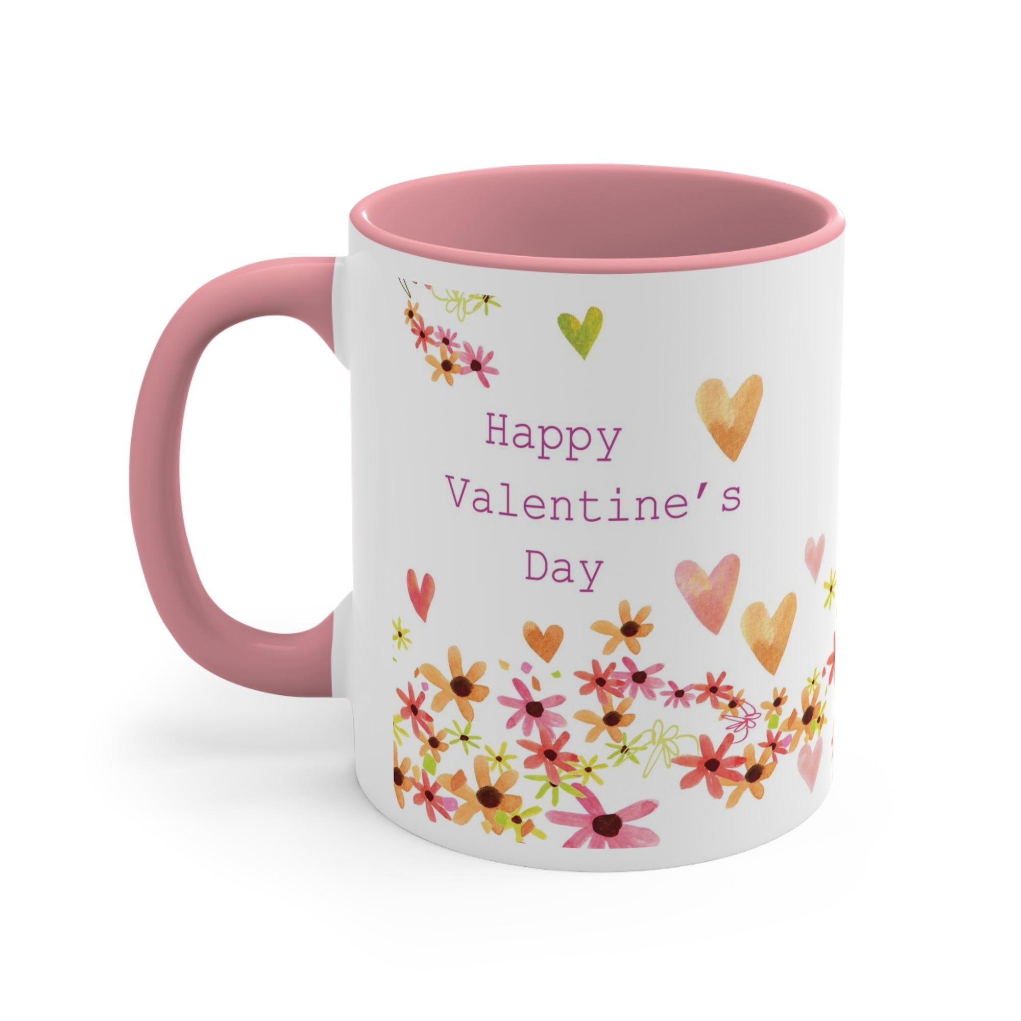 Valentine’s Day Daisy Hill Coffee Mug, 11oz