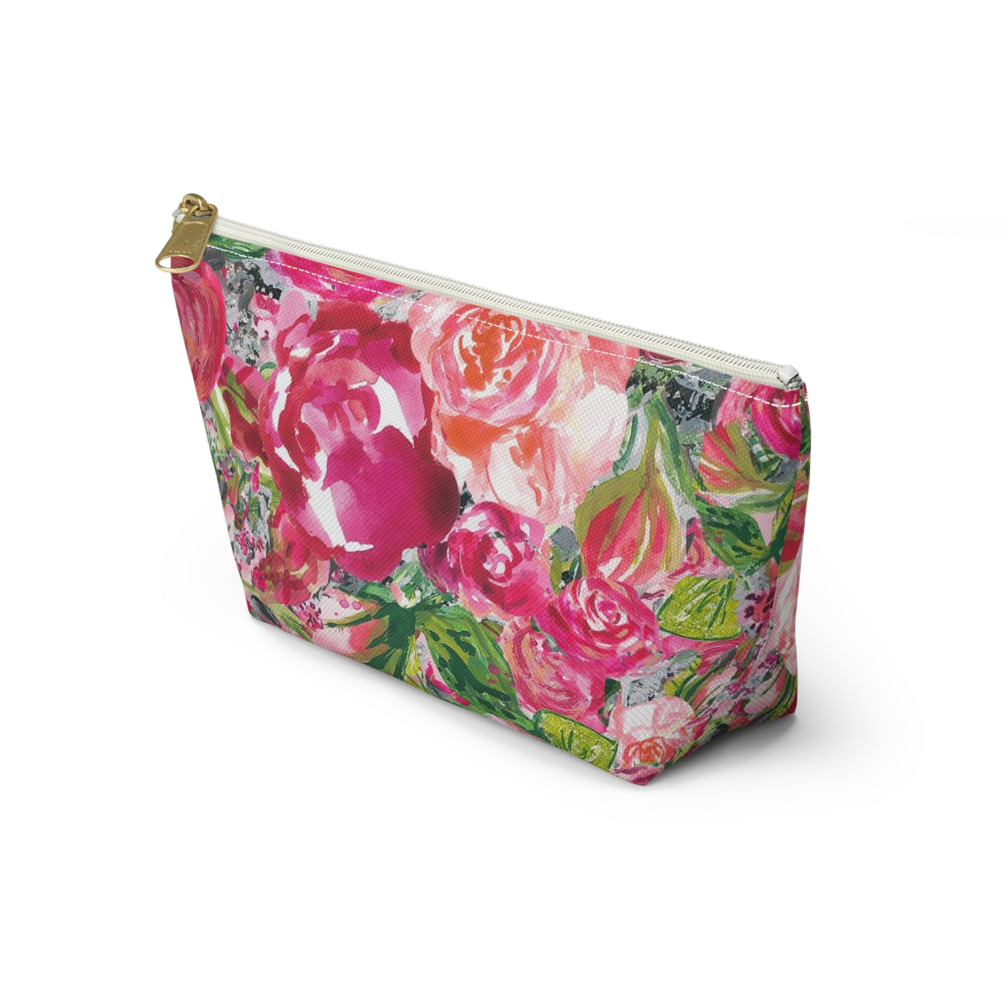 Victorian Roses Accessory Pouch w T-bottom