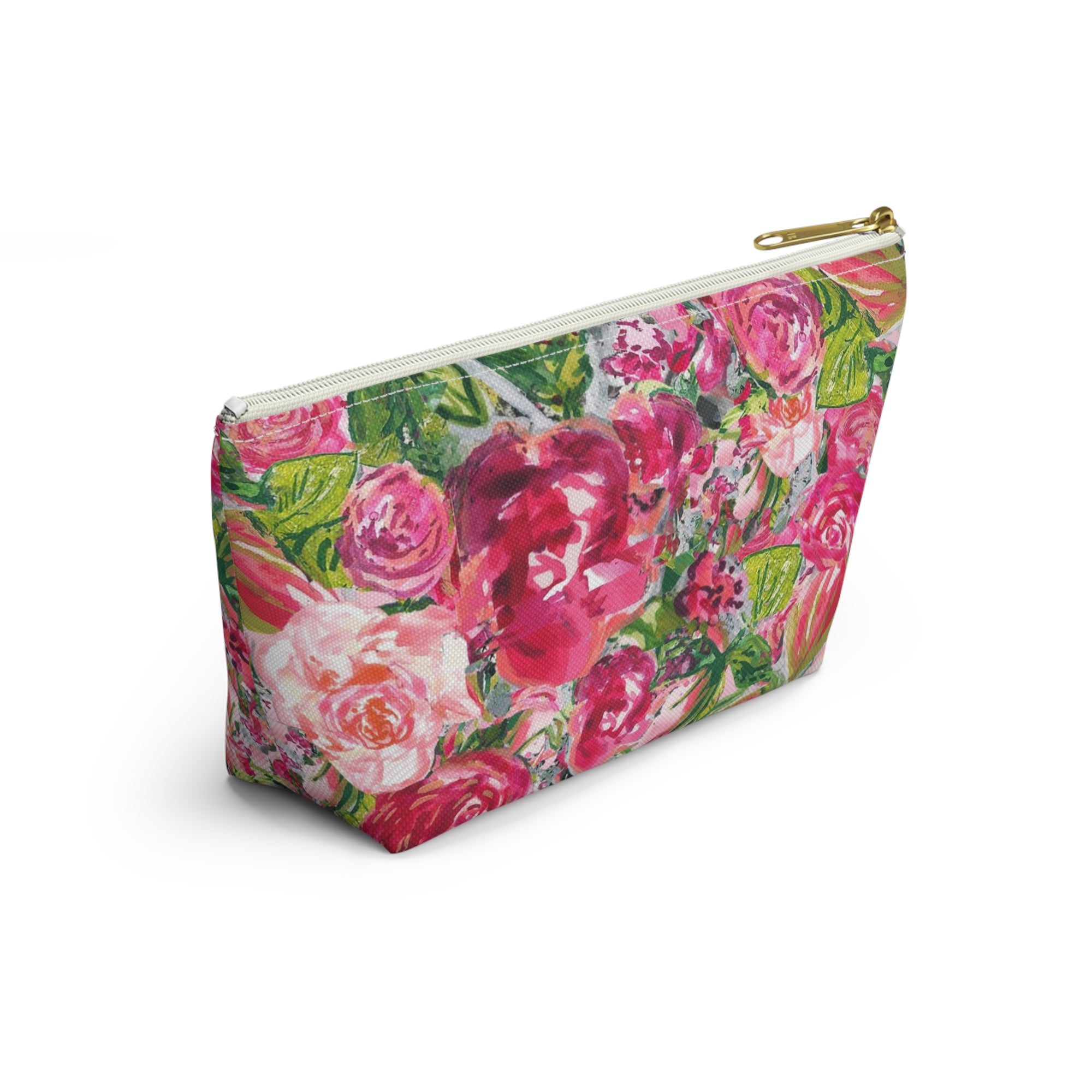 Victorian Roses Accessory Pouch w T-bottom