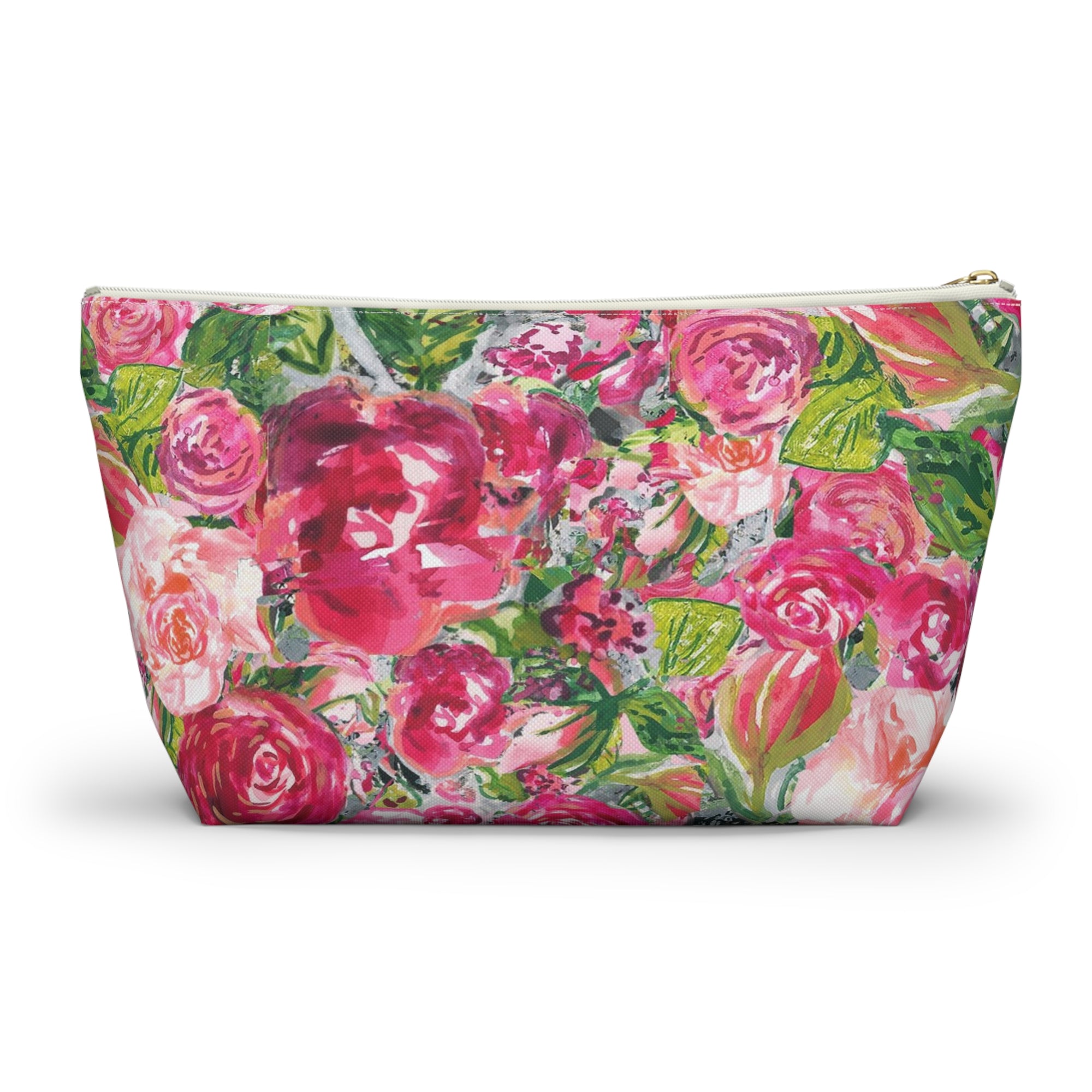 Victorian Roses Accessory Pouch w T-bottom