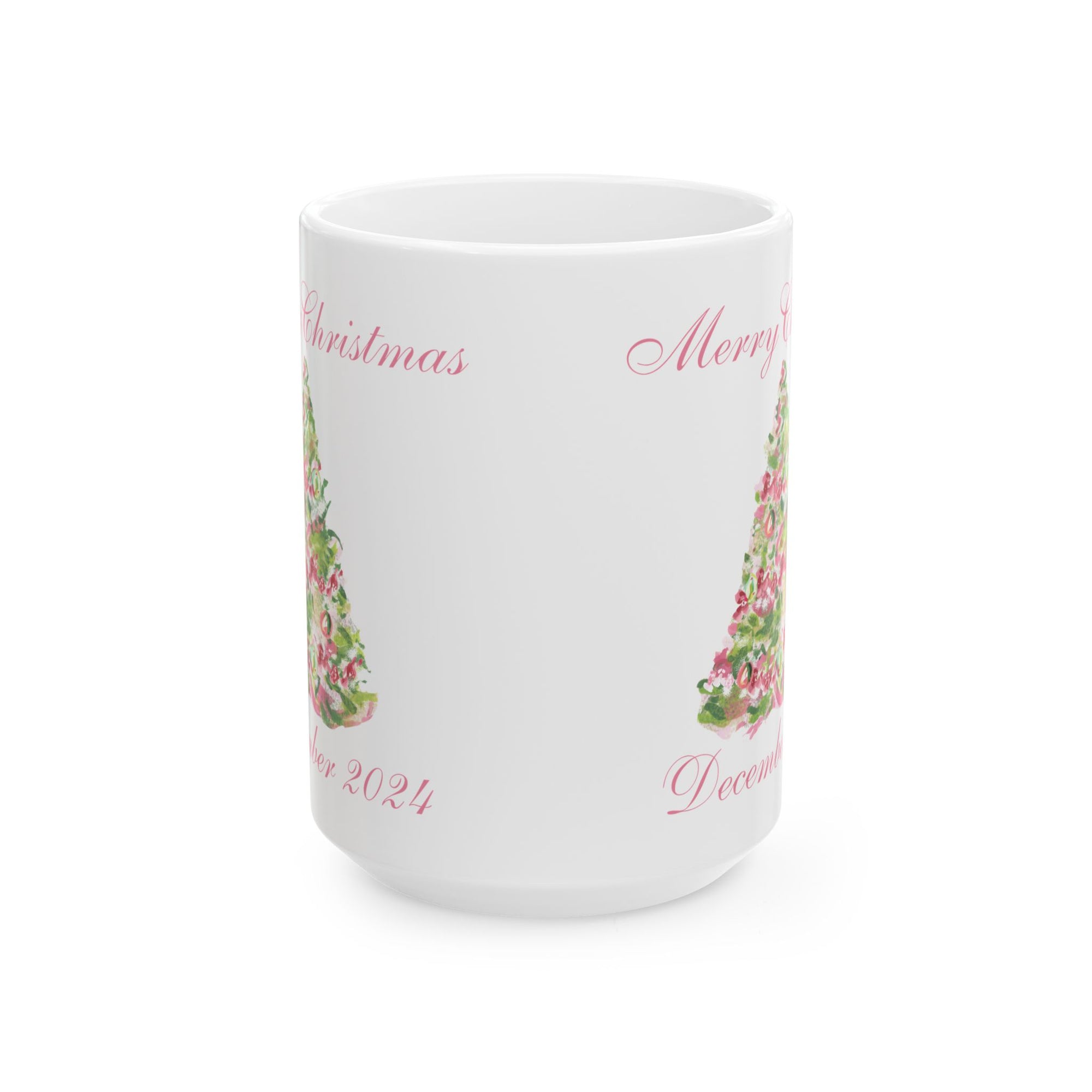 Merry Christmas Ceramic Mug, (11oz, 15oz)