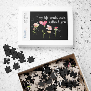 Romantic and Funny Valentine Puzzle | Home Decor for Valentine's Day