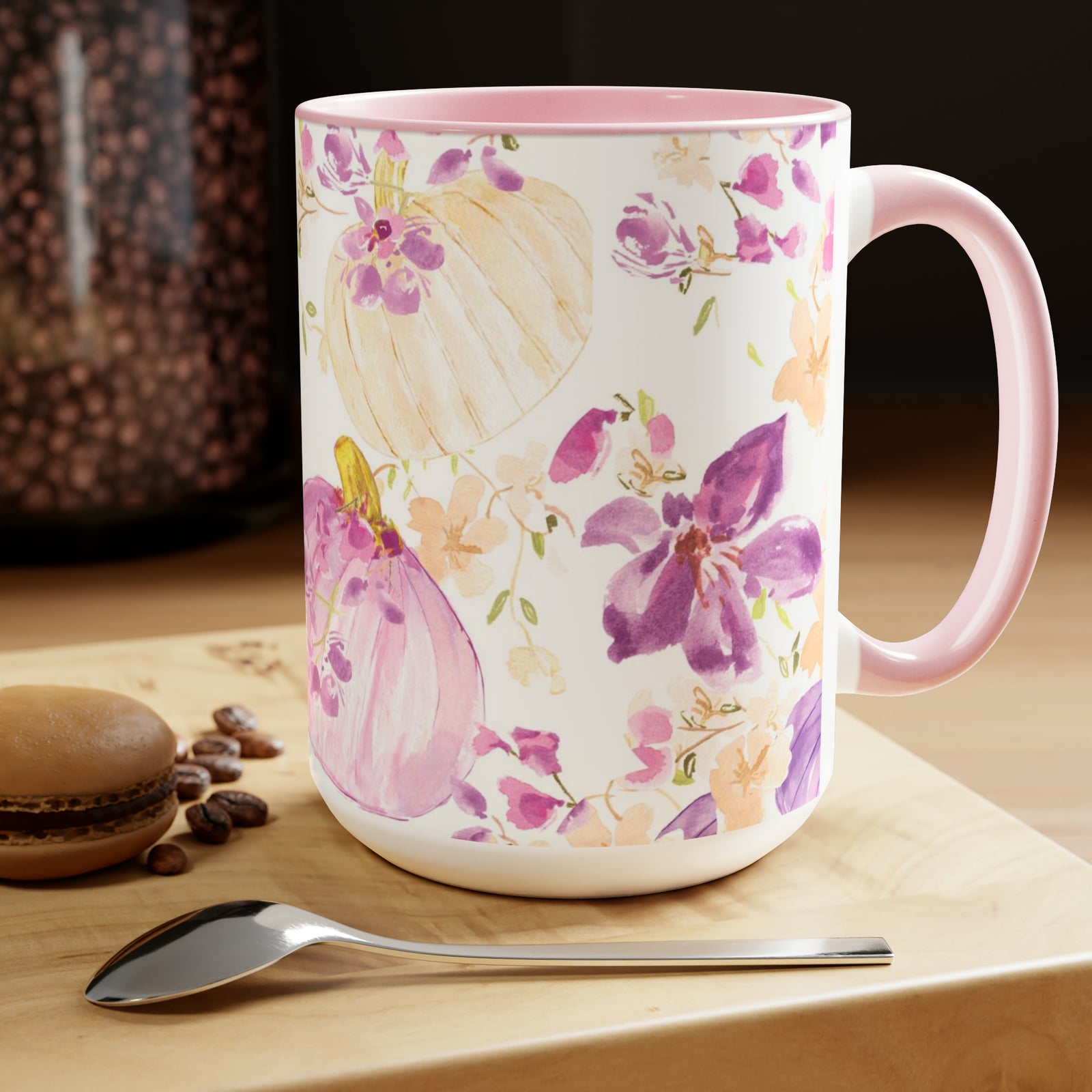 Special Coffee Mug, 15oz | Halloween Mug | Thanksgiving Purple Mug