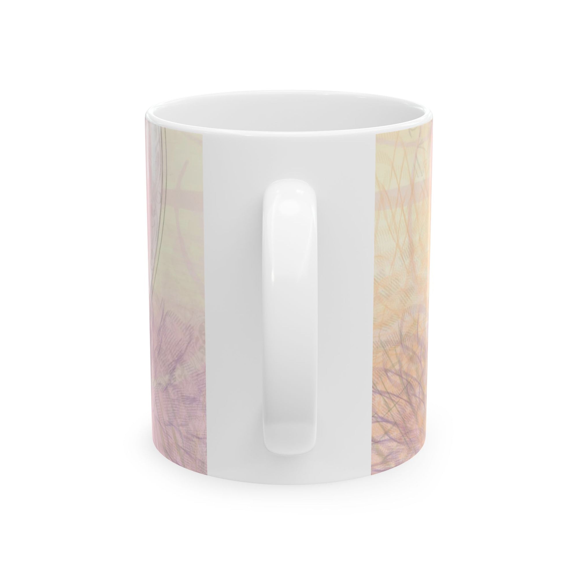 Pink Ceramic Mug, | 11 Ounce Mug | Morning Mood Mug | Mugs for Gifts | Mugs for Work 15 Ounce Mug