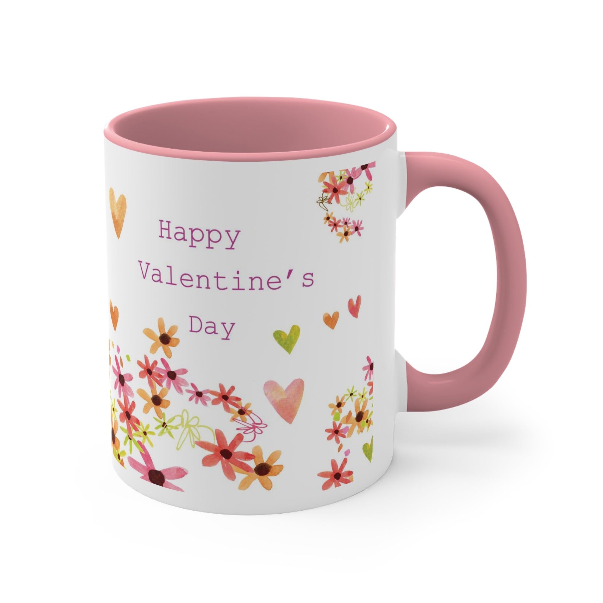 Valentine’s Day Daisy Hill Coffee Mug, 11oz