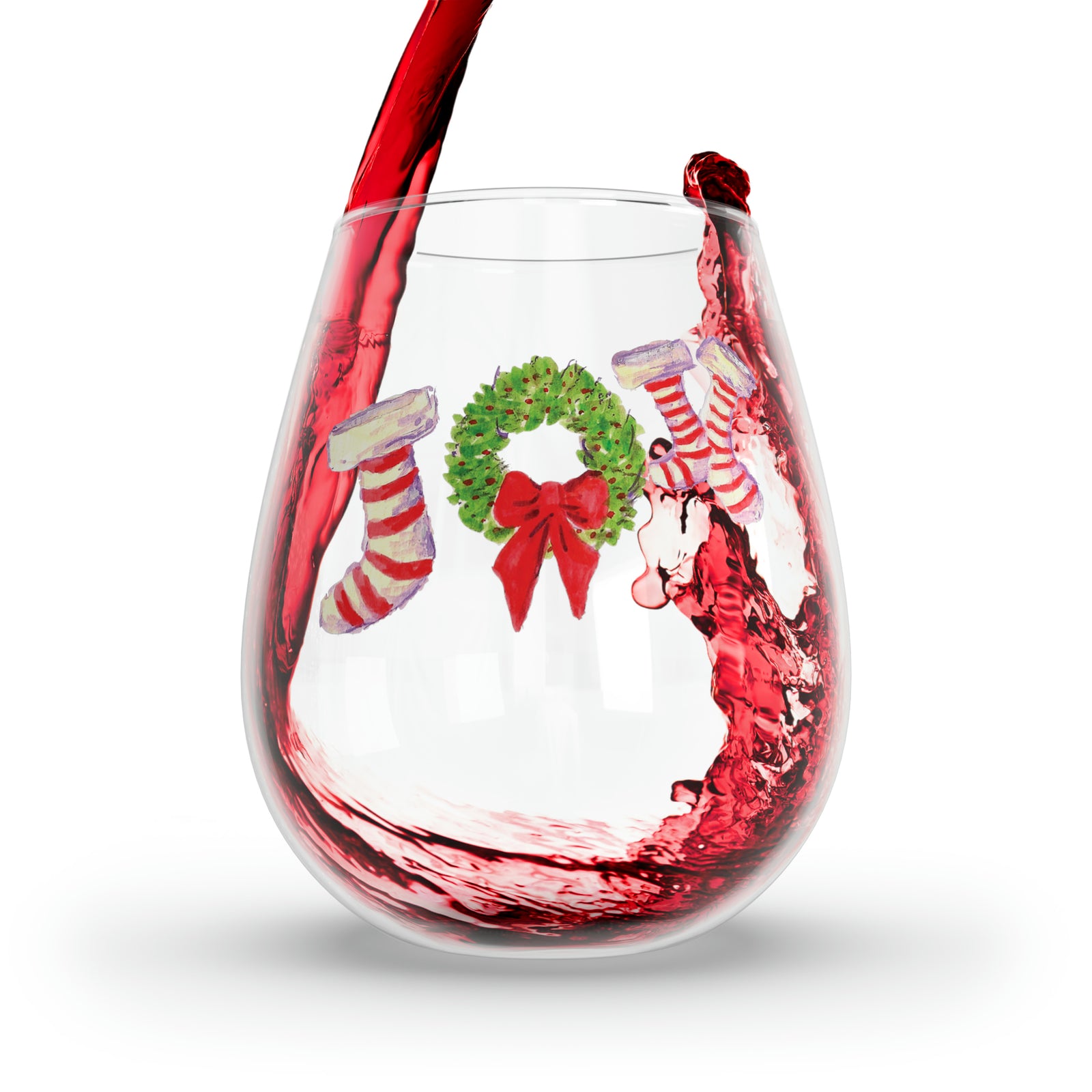 Joy Stemless Wine Glass, 11.75oz