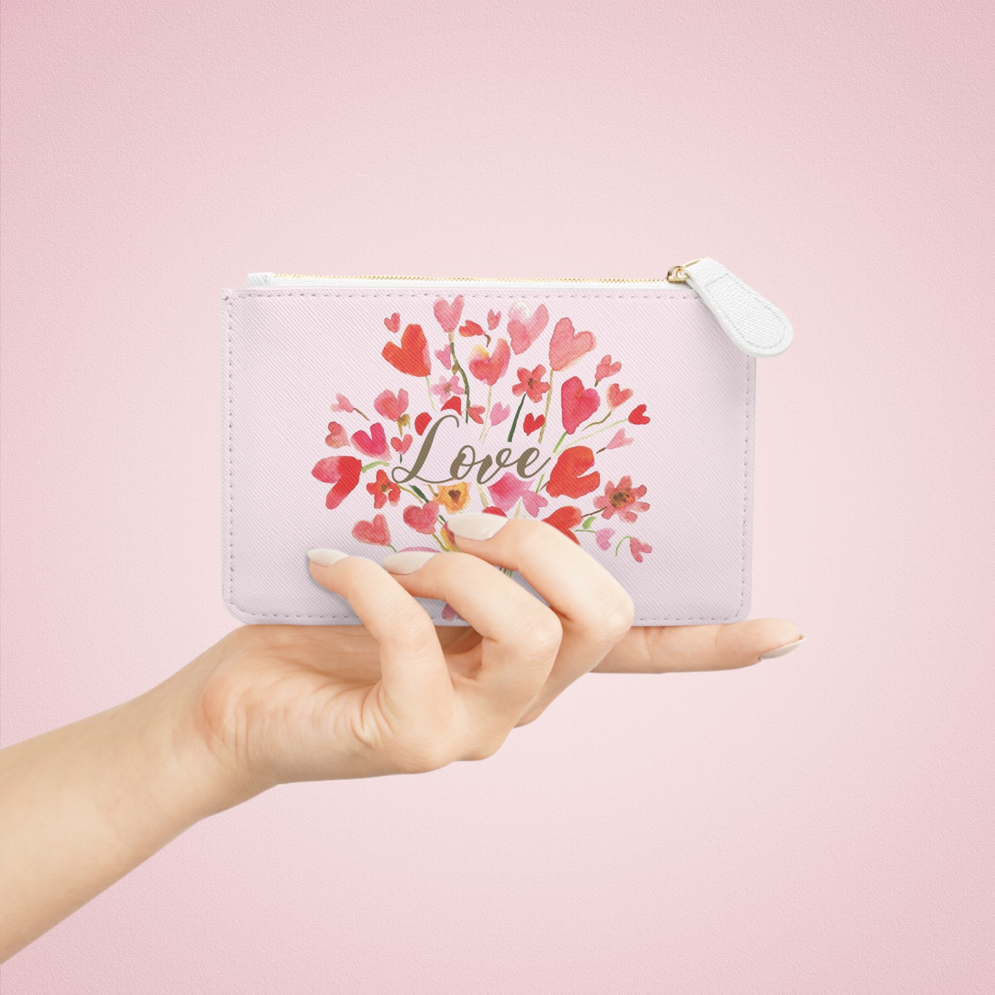Galentine's Valentine's Day Mini Clutch Bag | Hearts Love Galentine's Day Bag