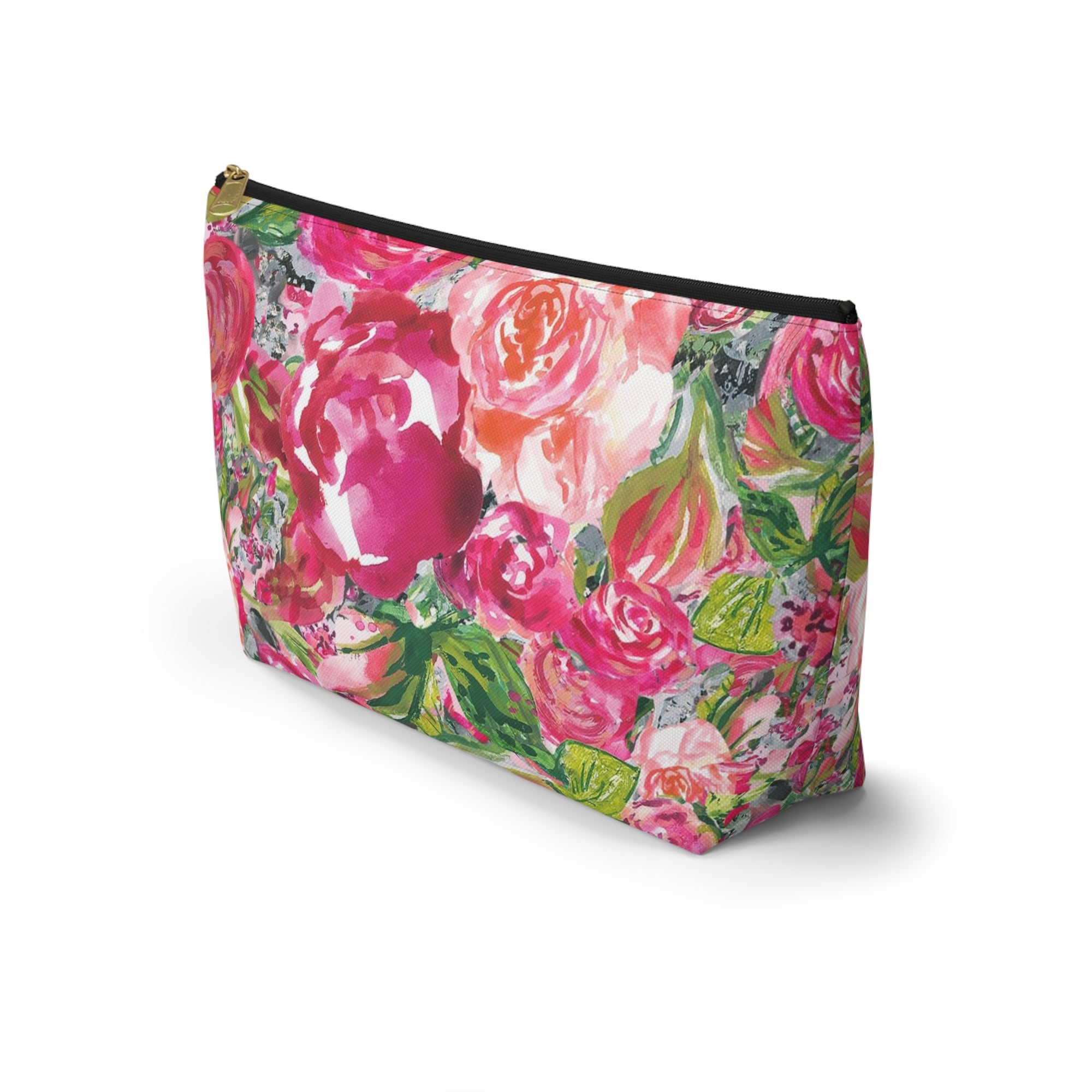 Victorian Roses Accessory Pouch w T-bottom