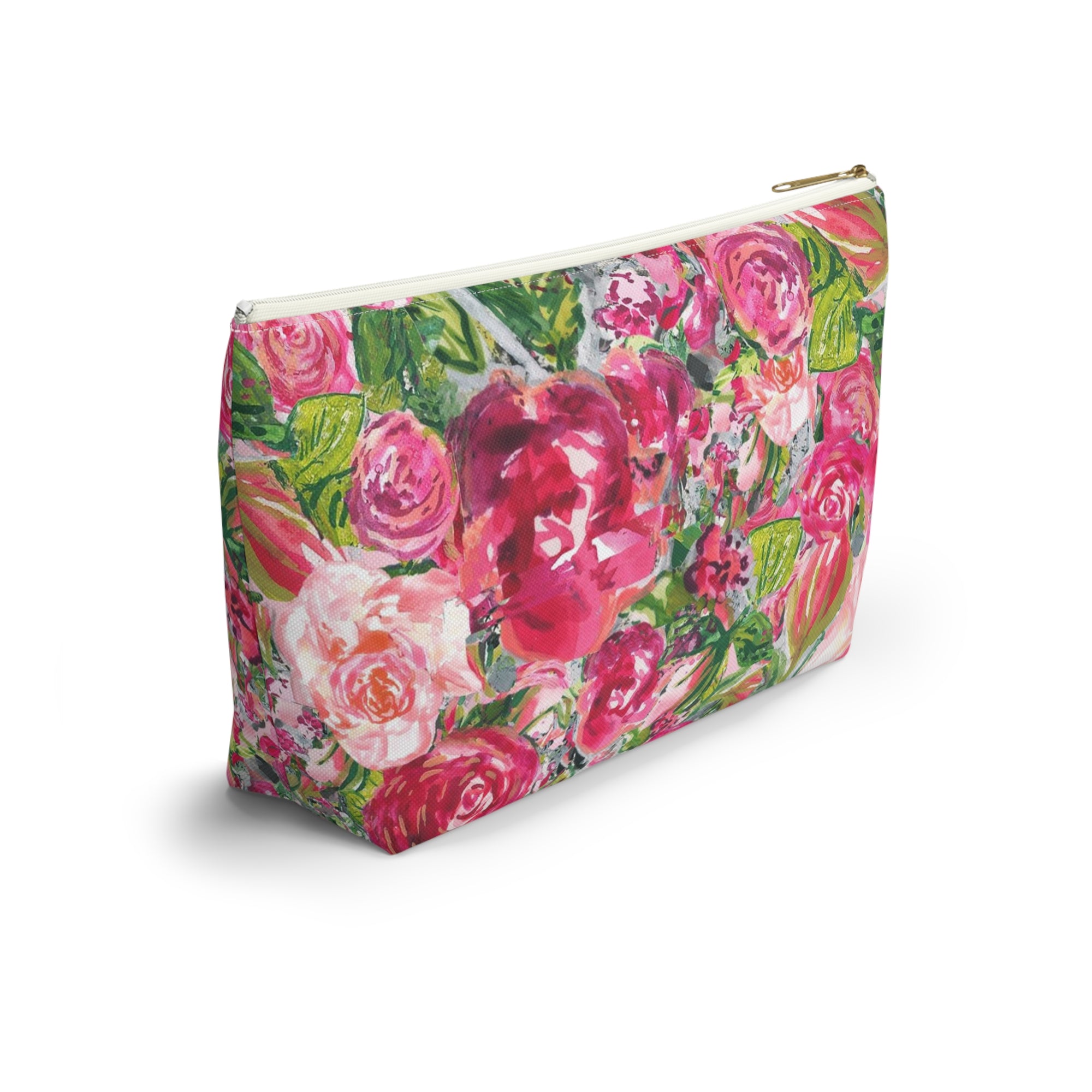 Victorian Roses Accessory Pouch w T-bottom