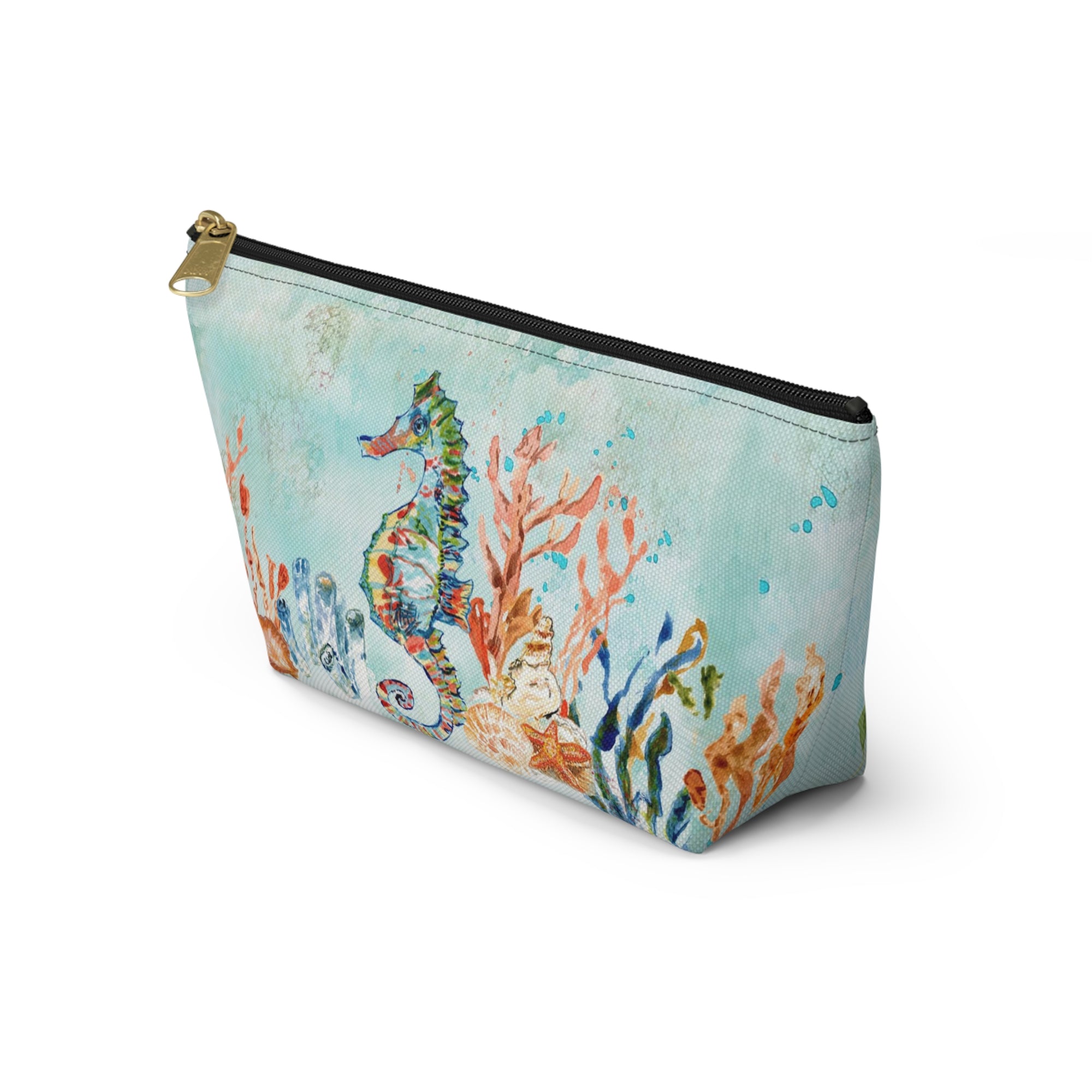 Seahorse Accessory Pouch w T-bottom