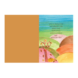 Happy Thanksgiving Greeting Card Sets