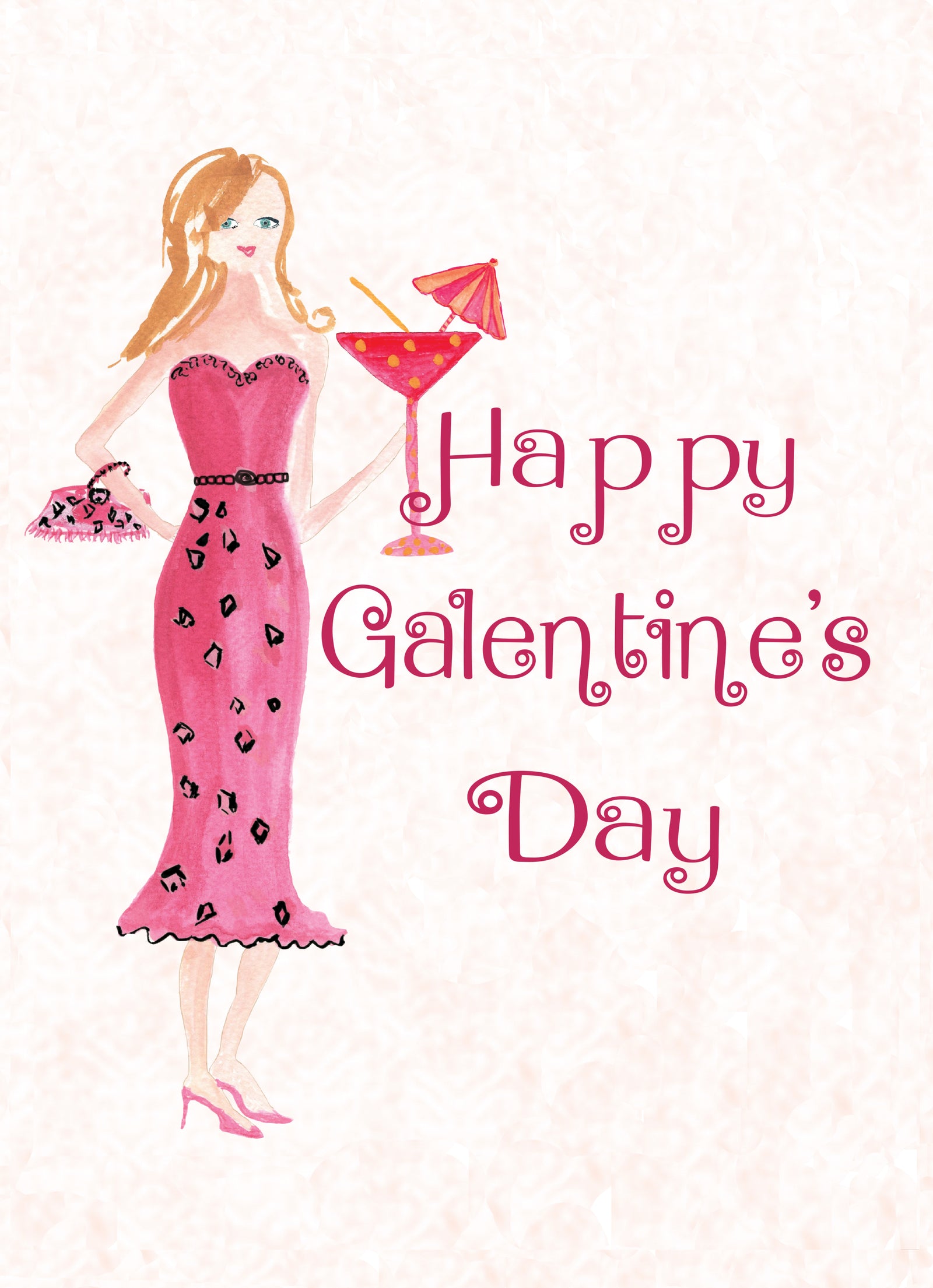 Happy Galentine’s Day Greeting Card