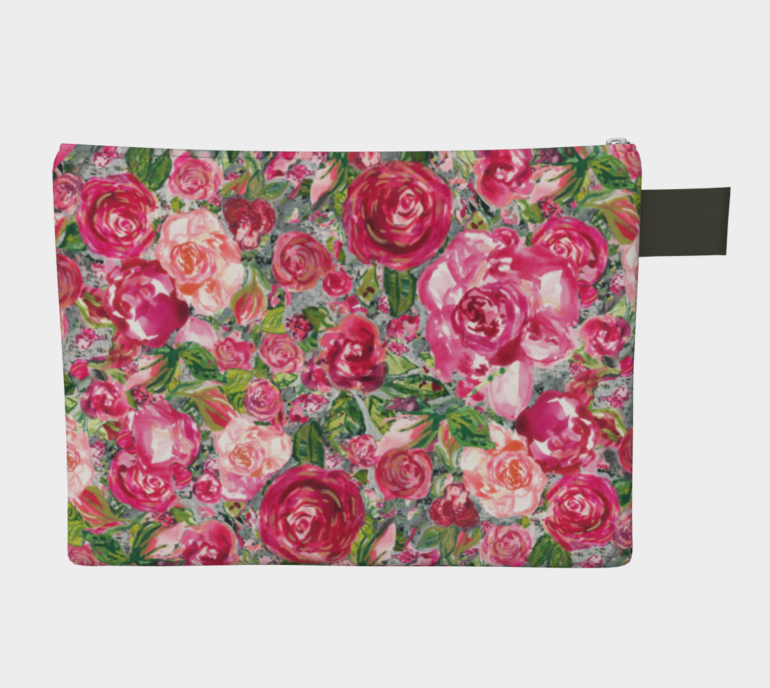 Zipper Carry-All - Love and Roses