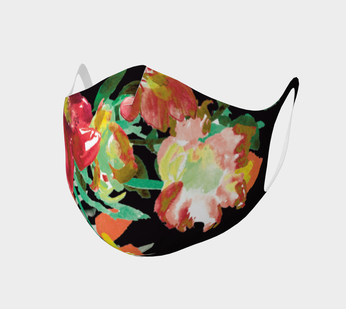 Renée Red and Green Face Covering - Dreams After All