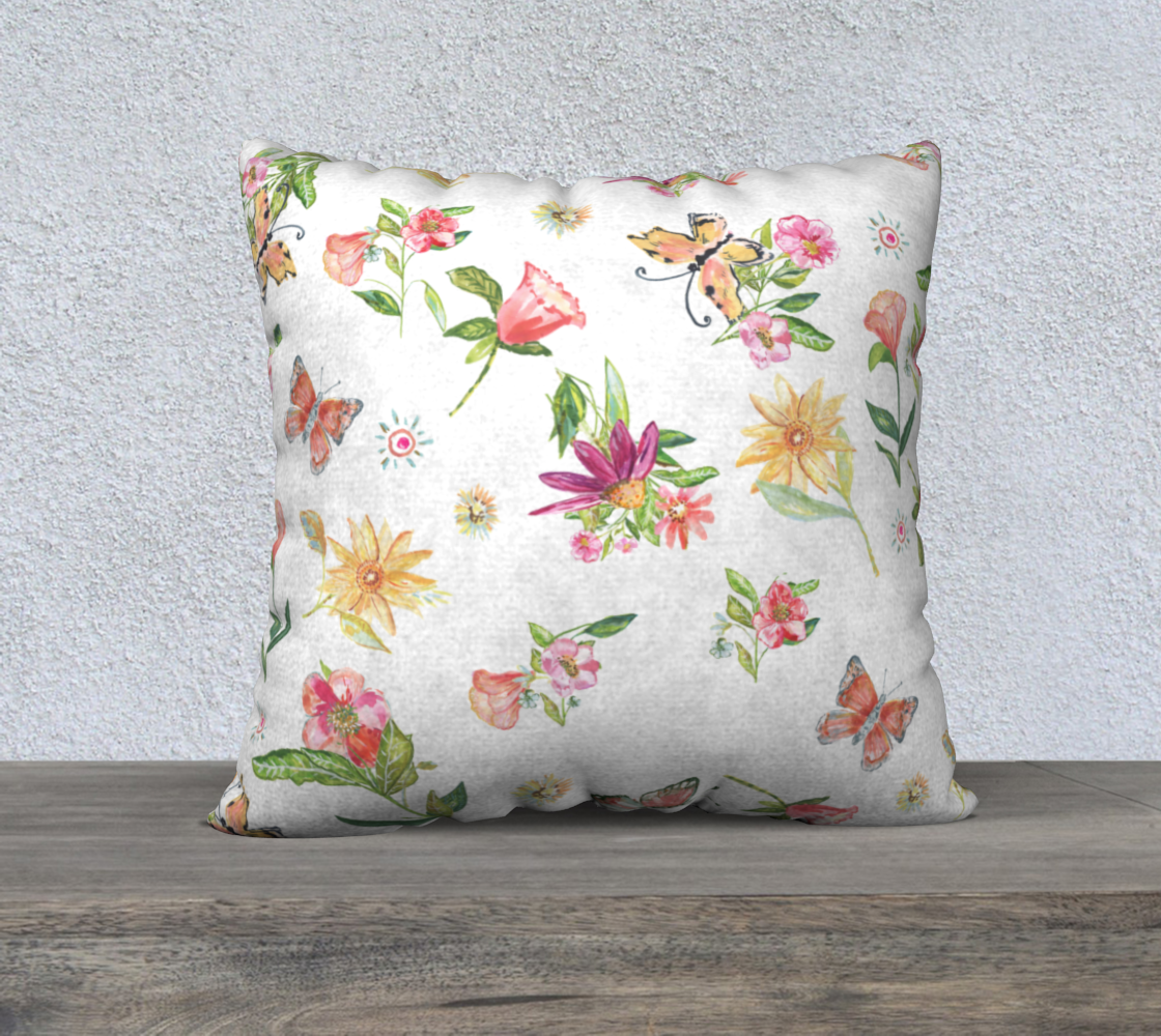 Mom Friend Daisy 22" X 22" / Pillow Cover