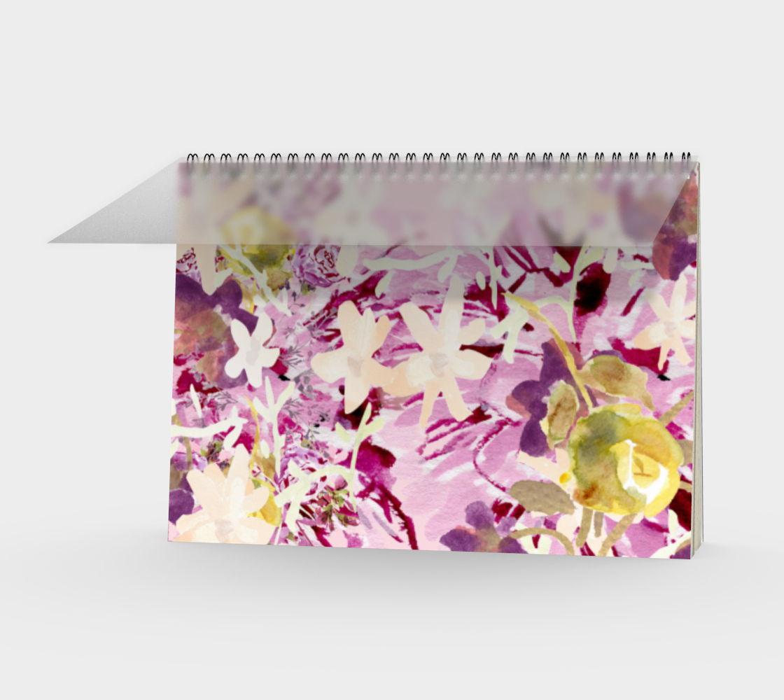 Dahlilah Lavender Spiral Bound Book - Dreams After All