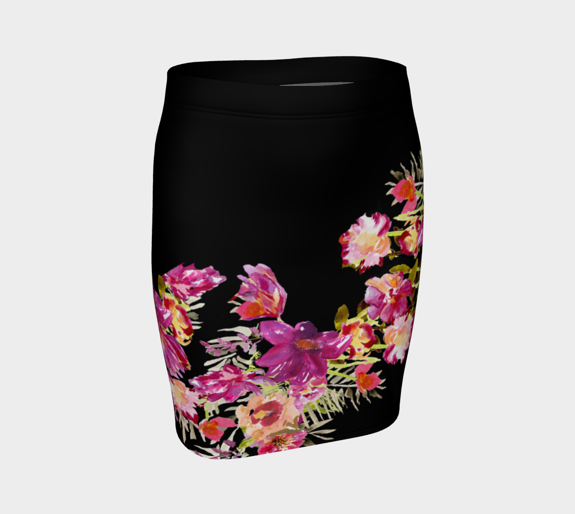 Renée Black Pencil Skirt 1