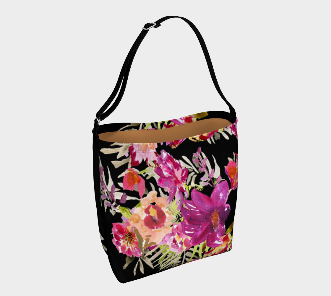 Renee Black Day Tote