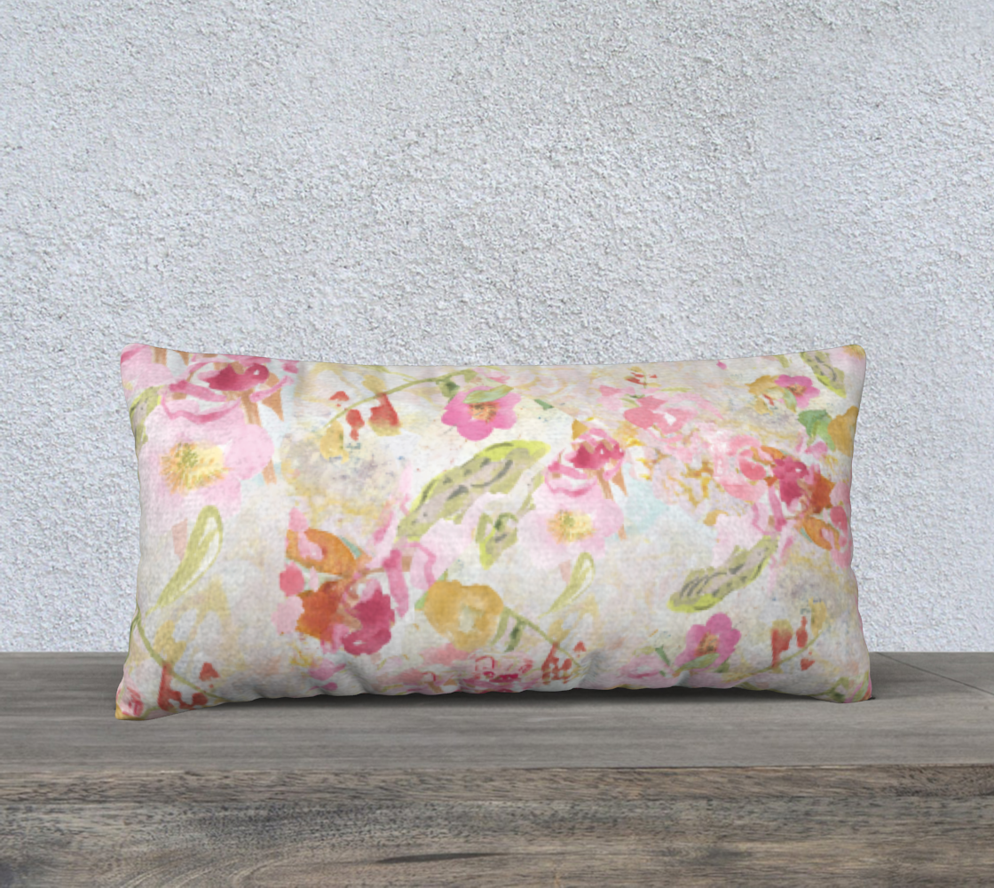 Mom's Pastel Pillow 24” X 12” / Pillow Cover