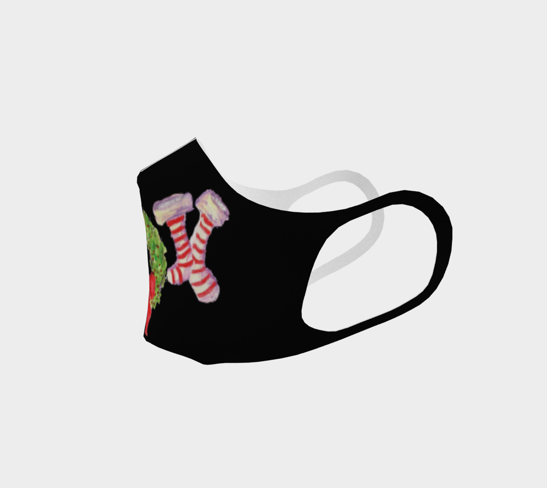 Joy Stockings Black Mask