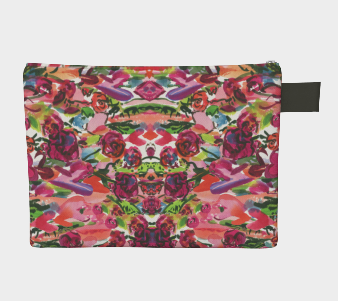 Zipper Carry-All - Hearts On Fire Multi