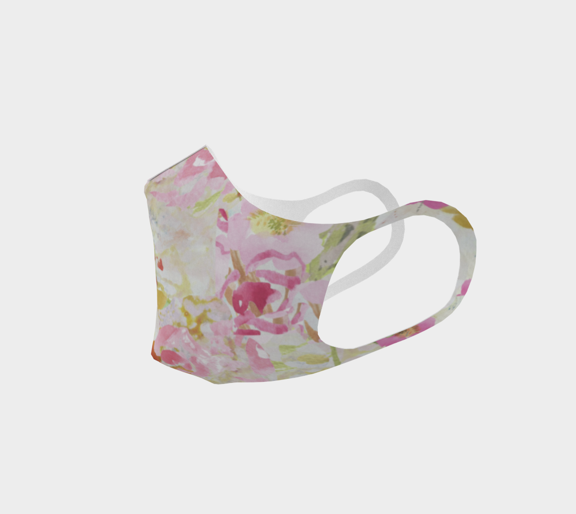 Mom's Pink Floral Pastel Face Covering - Dreams After All