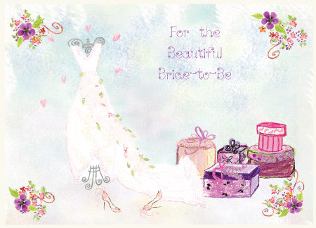Wedding - Bride to Be Greeting Card - Dreams After All