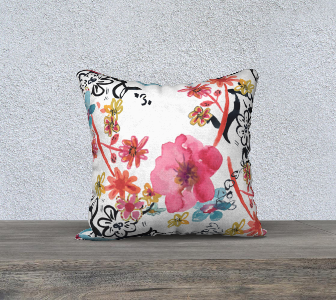 She Ro 18" X 18" Pillow Cover