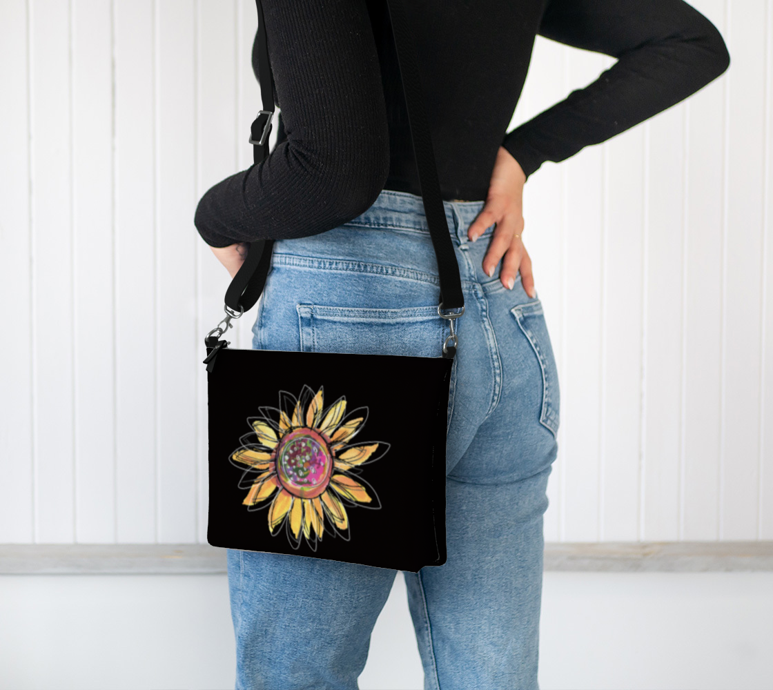 Crossbody - Sunflower Black