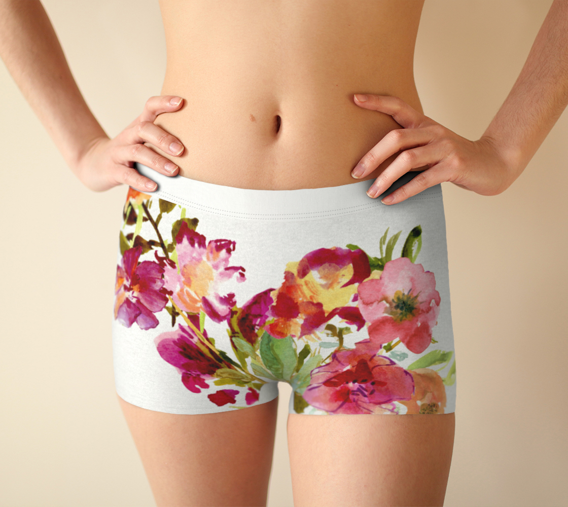 Renée White Boyshorts