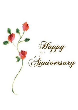 Anniversary Roses Greeting Card - Dreams After All