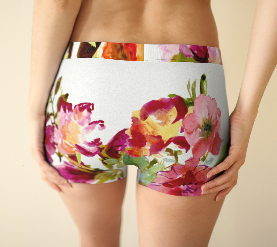 Renée White Boyshorts