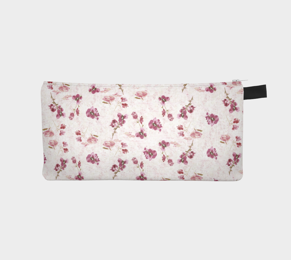 Spring Plum Pencil Bag
