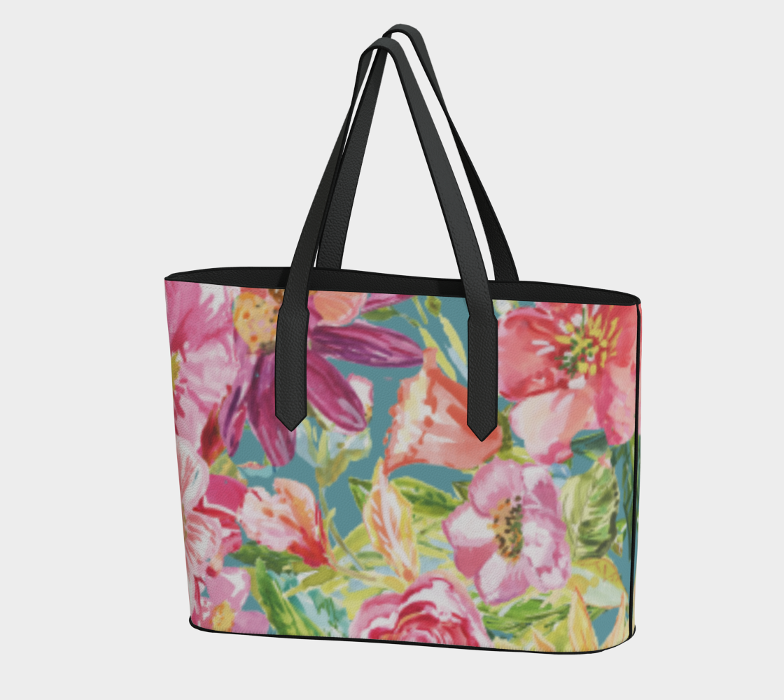 Vegan Leather Tote Oscar Wilde